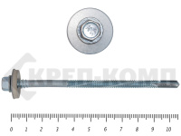Саморез для с/панелей KENNER, удлинённое сверло 15 мм, 6,3/5,5х105 Kn (50шт)