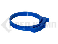 Хомут силовой пластиковый Ø60-55 (ППр) синий (10 шт) Clip-Track
