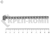 Анкер-шуруп по бетону 7.5х100 мм, CON-R (100 шт)