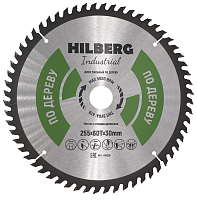 Диск пильный по дереву 255*30*60Т Hilberg Industrial (1 шт.)