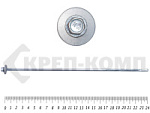 Саморез для с/панелей KENNER, удлинённое сверло 15 мм, 6,3/5,5х240 Kn (40шт) – фото